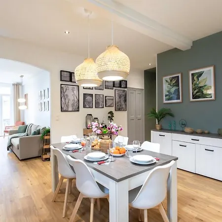 #34 Lamartine 3 Bdrs Ac Balcony 10mins Walk To Old Town Nice